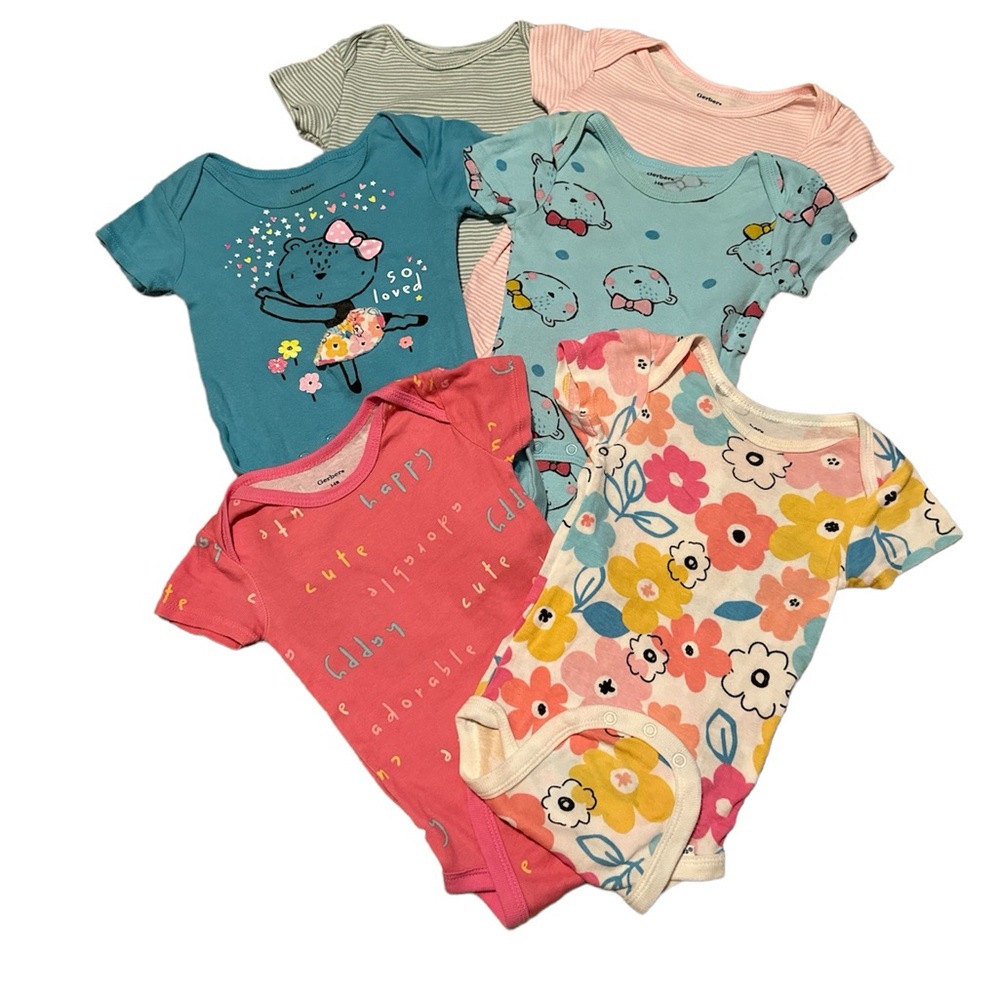 6 Assorted Onesie